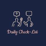 Daily Check-list