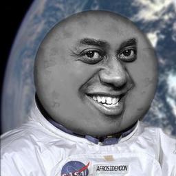 Lado afroamericano de la luna