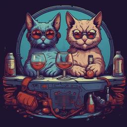 Pekelna Radiologie, Katzen Vinishko ☢️🐈⬛🍷