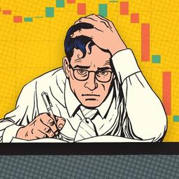 Trauriger Investor